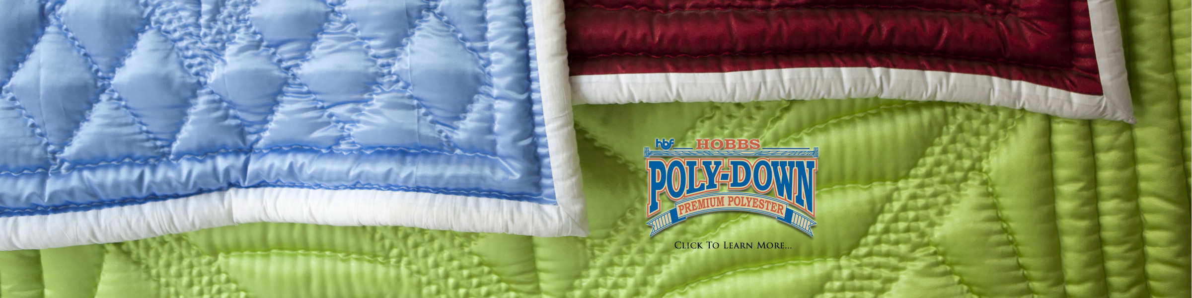 Hobbs Bonded Polyester Quilt Batting by The Roll 48 Wide