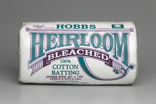Hobbs Batting Tuscany Bleached Cotton 96in x 108in Queen